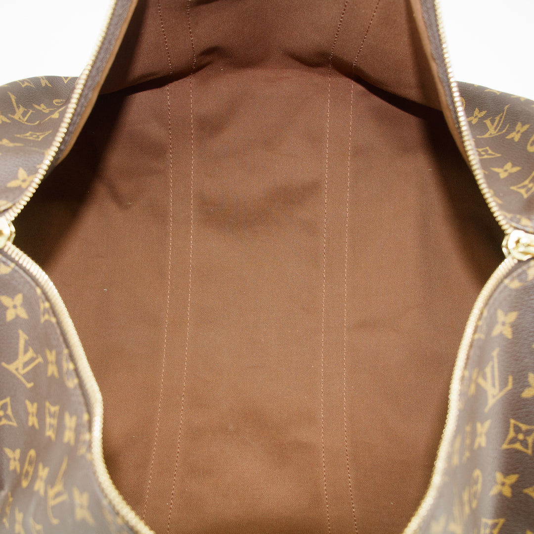 Louis Vuitton Monogram Canvas Keepall 50 Boston Bag Brown #2786