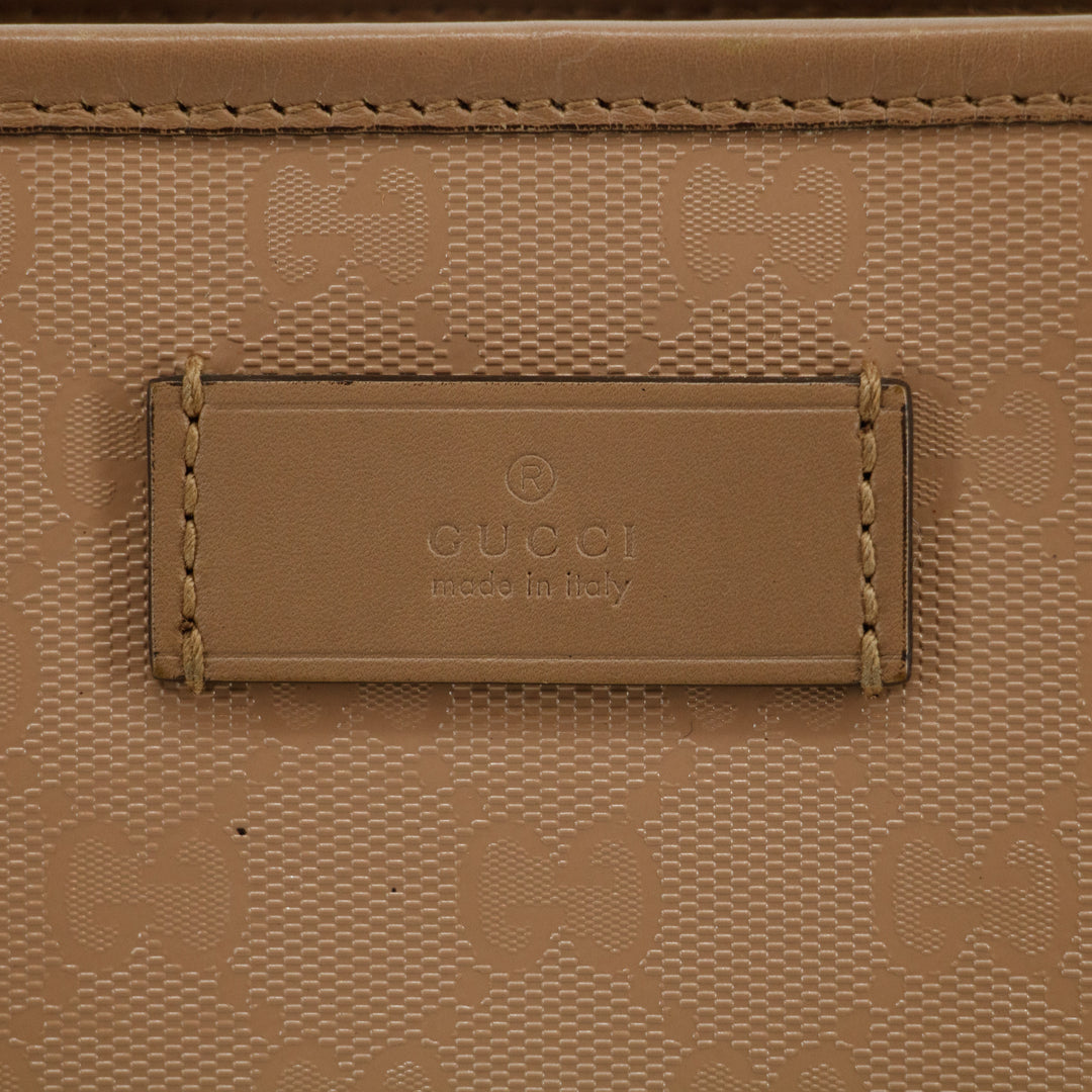 Gucci GG Imprime Joy Small Beige Tote Bag  #2793