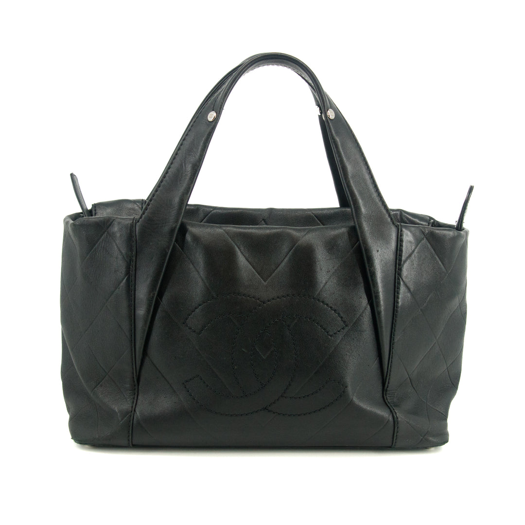 Chanel Coco Mark V Stitch Lambskin All Day Long Tote Bag #2809