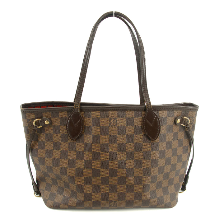 Louis Vuitton Damier Ebene Neverfull PM Tote Bag #2810