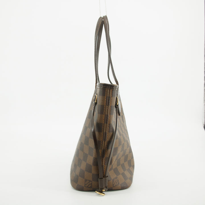 Louis Vuitton Damier Ebene Neverfull PM Tote Bag #2810