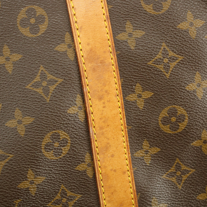 Louis Vuitton Monogram Canvas Keepall 60 Boston Bag Brown #2811