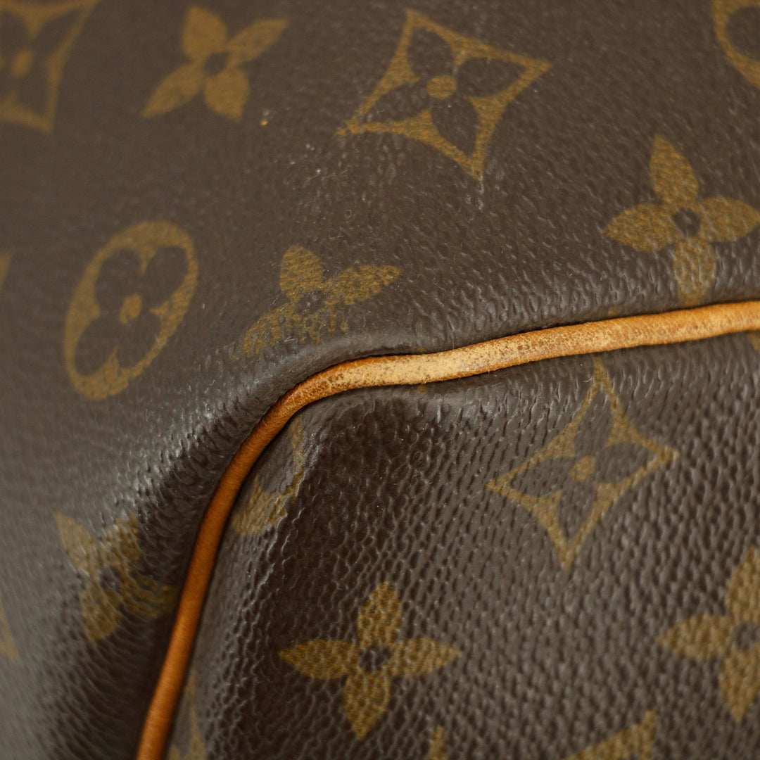 Louis Vuitton Monogram Canvas Keepall 60 Boston Bag Brown #2811