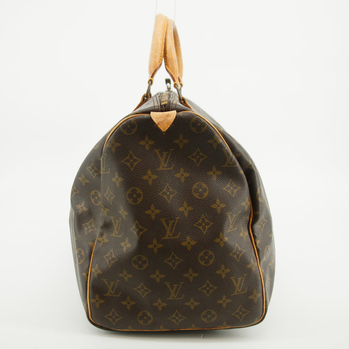 Louis Vuitton Monogram Canvas Keepall 50 Boston Bag Brown #2826