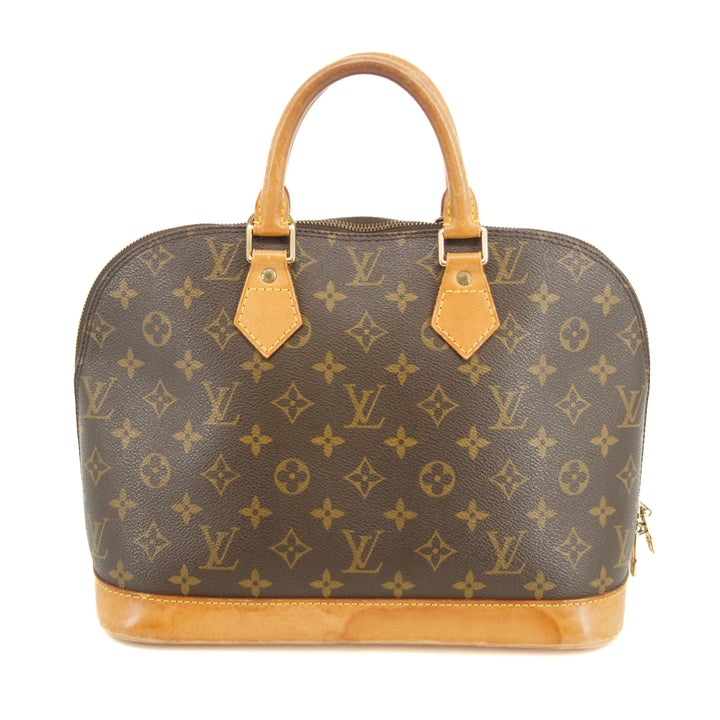 Louis Vuitton Monogram Canvas Alma PM Brown #2835