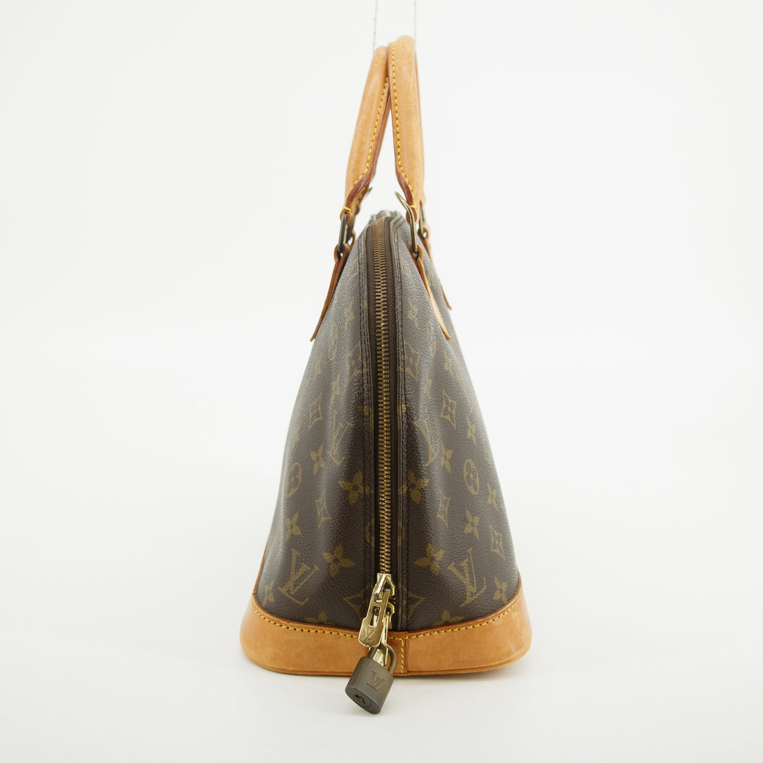 Louis Vuitton Monogram Canvas Alma PM Brown #2836