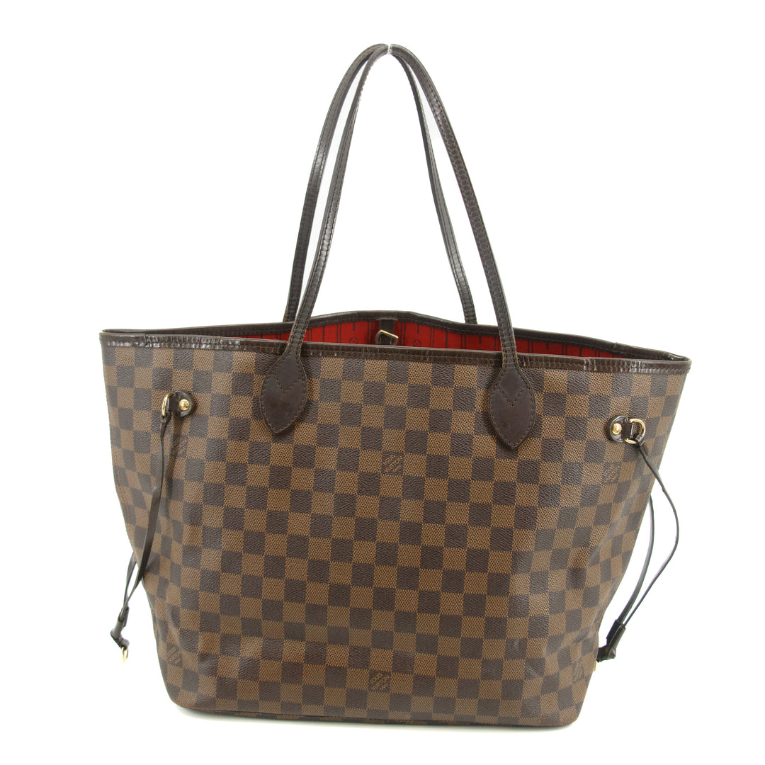 Louis Vuitton Damier Ebene Neverfull MM Tote Bag #2868