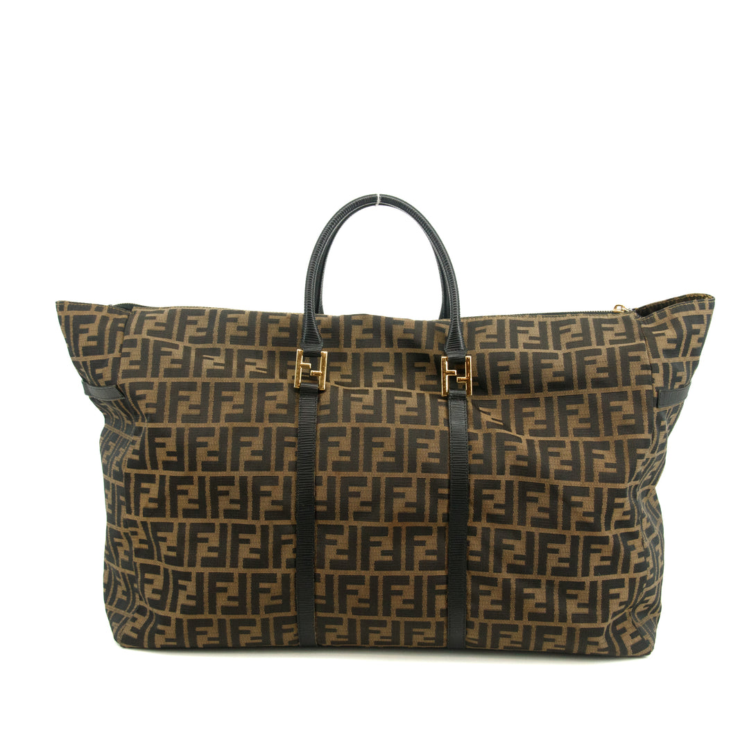 Fendi Zucca Monogram XXL Jumbo Boston Bag #2869