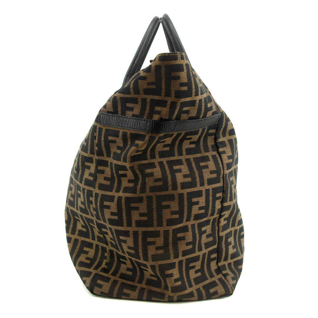 Fendi Zucca Monogram XXL Jumbo Boston Bag #2869