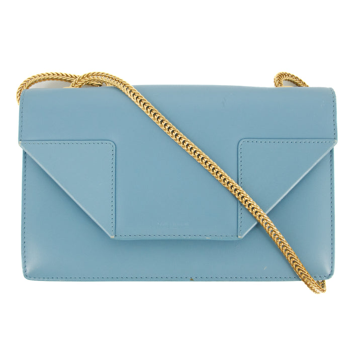 Saint Laurent Light Blue Betty Leather Crossbody Bag #2921