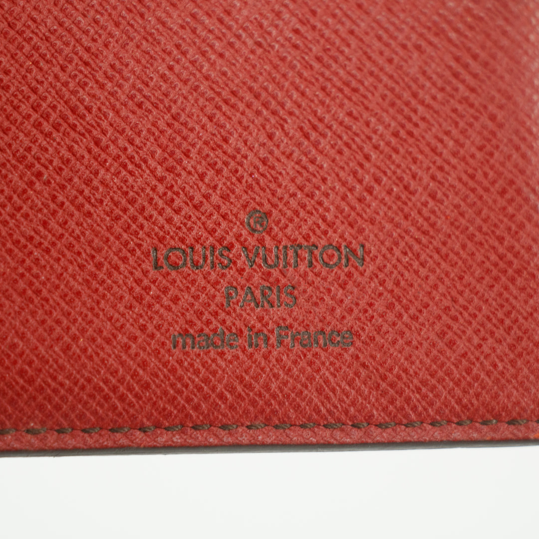 Louis Vuitton Monogram Portefeuille Marie Wallet w/ Red Interior #2945