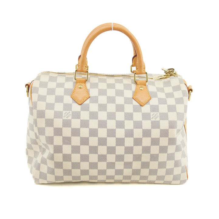 Louis Vuitton Damier Azur Speedy 30B Handbag #2954