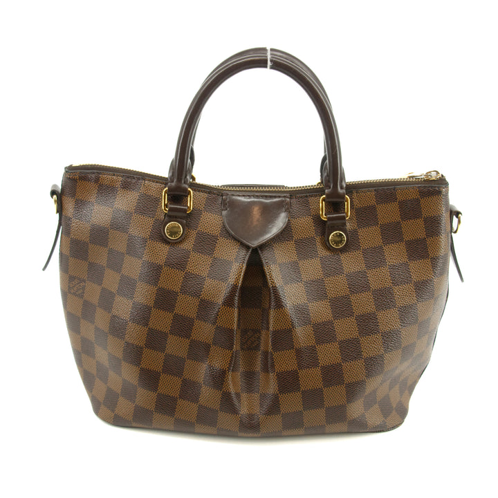 Louis Vuitton Damier Ebene Sienna PM Tote Bag #2956