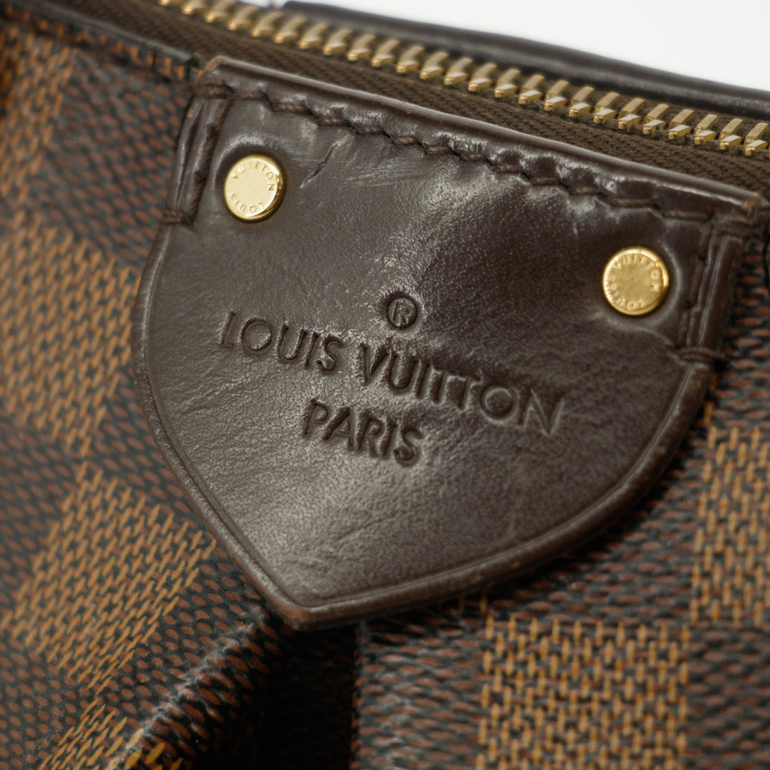 Louis Vuitton Damier Ebene Sienna PM Tote Bag #2956