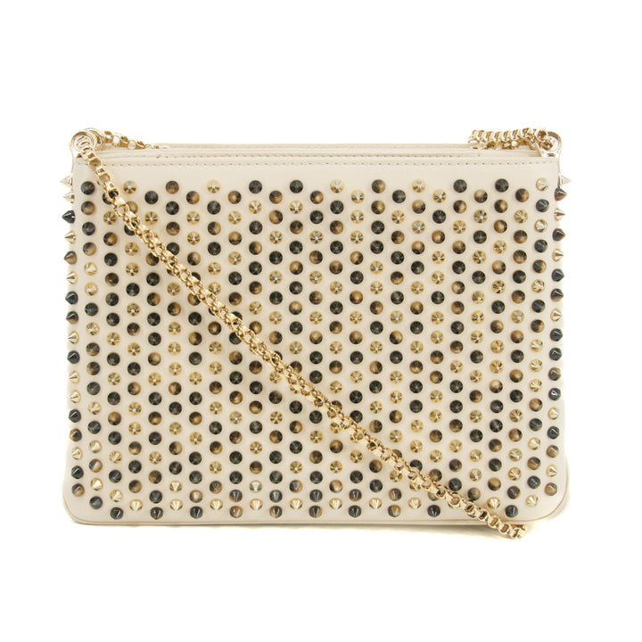 Christian Louboutin Triloubi Chain Spike Shoulder Bag #2963