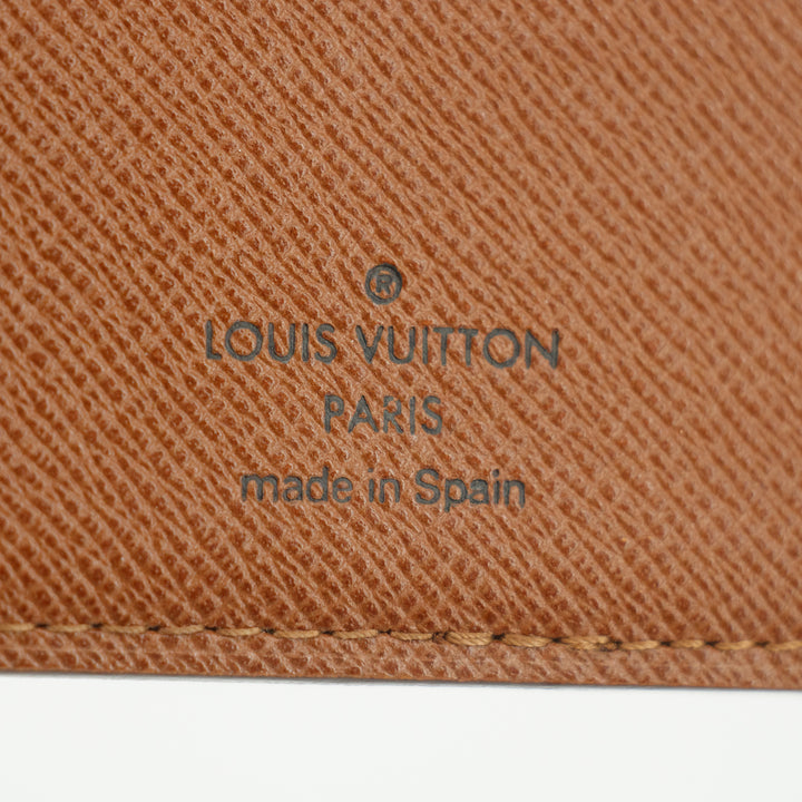 Louis Vuitton Monogram Canvas Bifold Wallet #2970