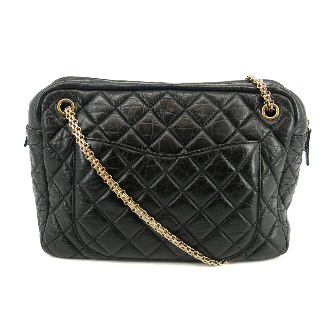 Chanel 2.55 Aged Calfskin Chain Shoulder Bag 12 Series #2982