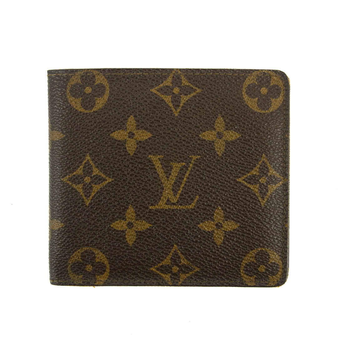 Louis Vuitton Monogram Canvas Marco Bifold Wallet #2983