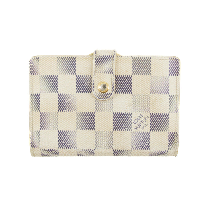 Louis Vuitton Damier Azur Kisslock Wallet #3038