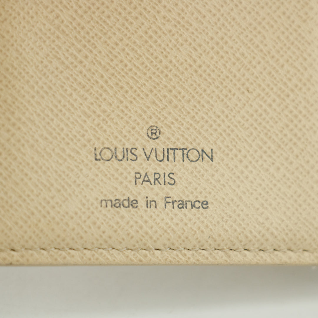 Louis Vuitton Damier Azur Kisslock Wallet #3038