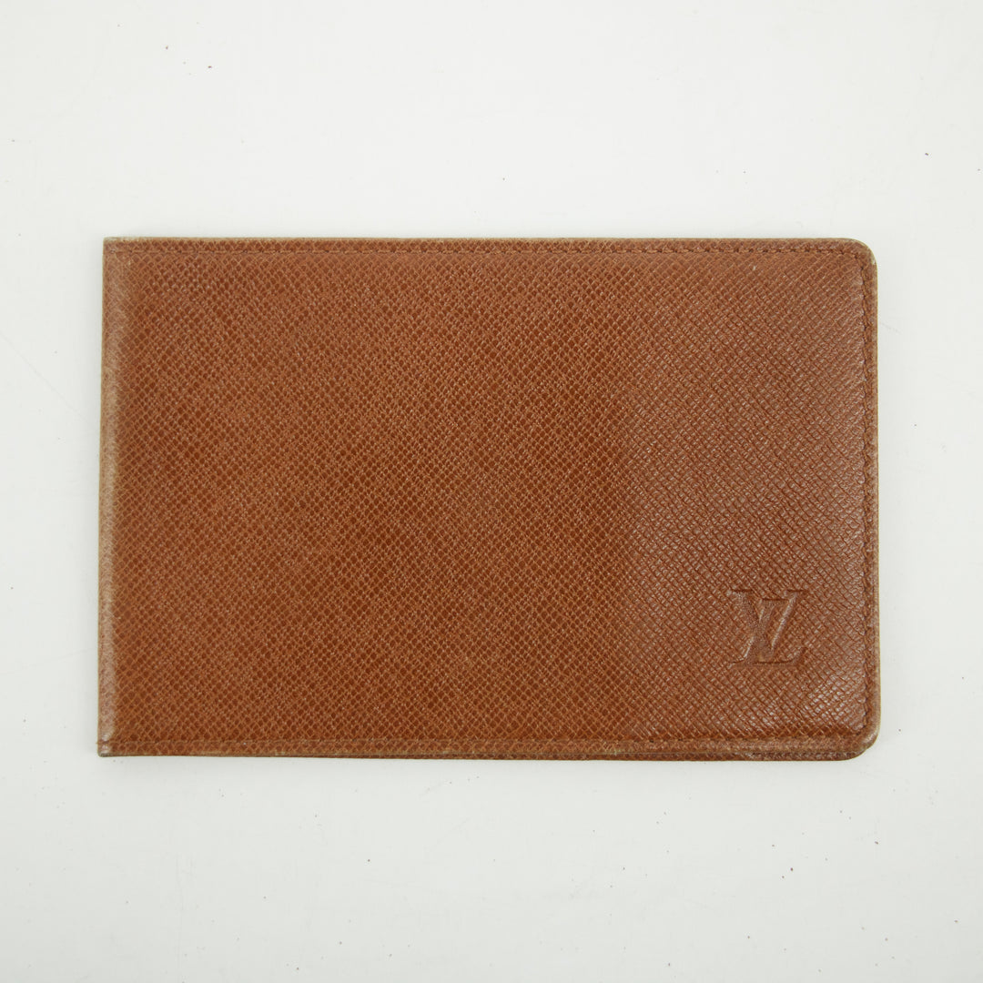 Louis Vuitton Brown Monogram Canvas Porte Tresor Etui Papiers Wallet #3049