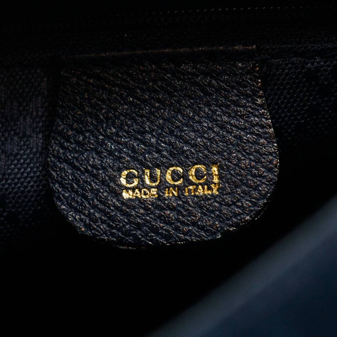 Gucci Horsebit Velour Suede Blue Fanny Pack #3065