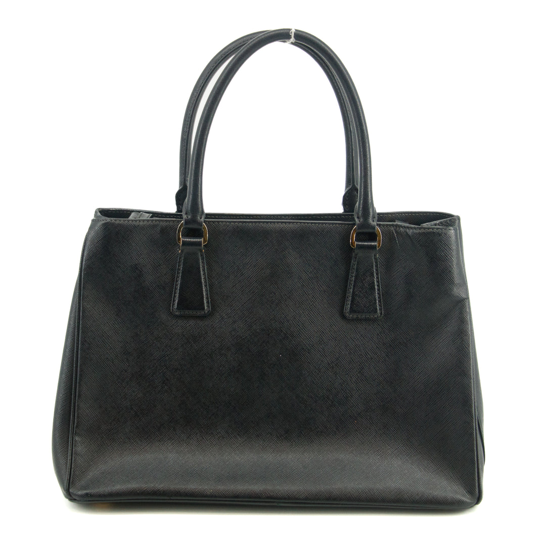 Prada Milano Black Saffiano Galleria 2-Way Bag #3066