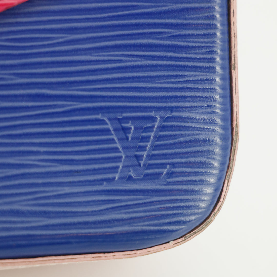 Louis Vuitton Epi Tricolor Felicie Wallet on Chain #3067