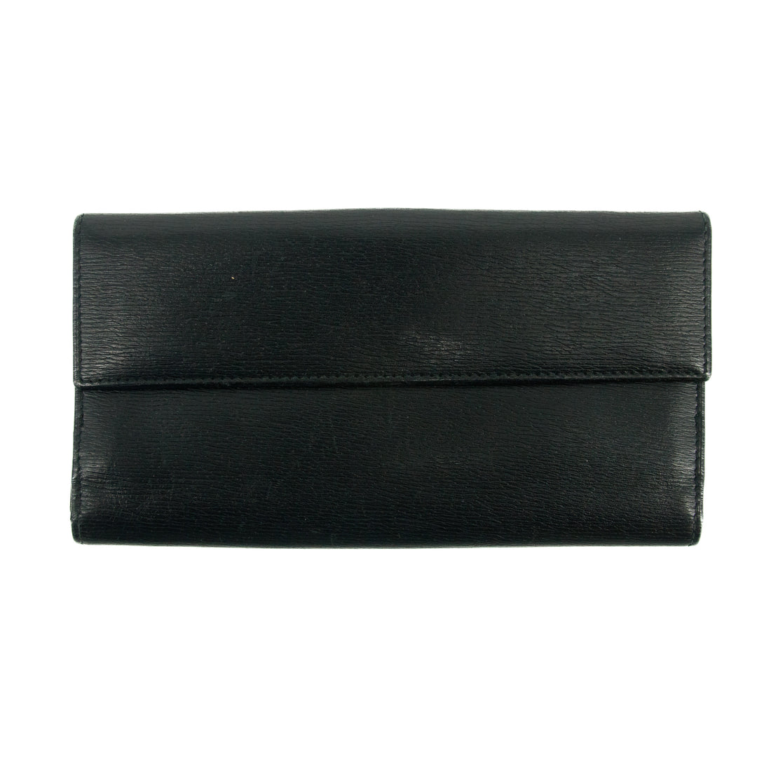 Gucci Black Long Jackie Wallet #3077