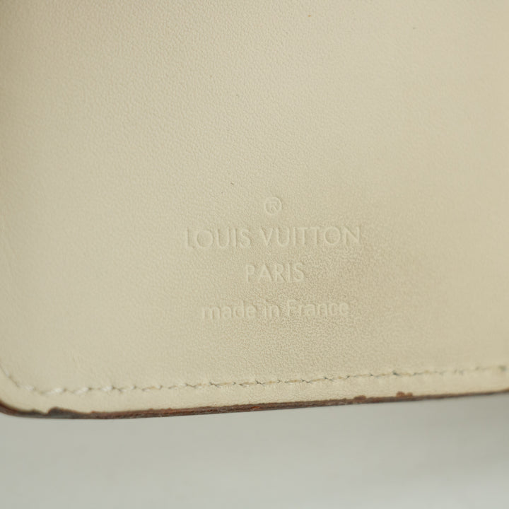 Louis Vuitton Ivory Suhali Le Somptueux Leather Trifold Wallet  #3129