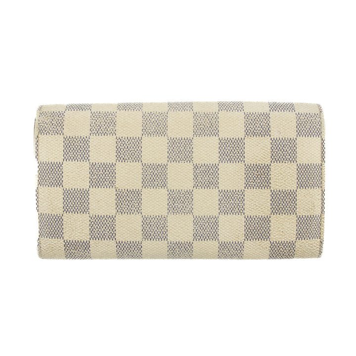 Louis Vuitton Damier Azur Portefeuille Sarah Wallet #3132