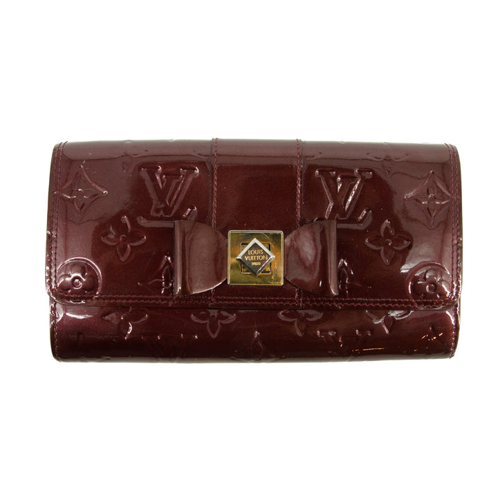 Louis Vuitton Vernis Turnlock Sarah Portefeuille Wallet  #3150