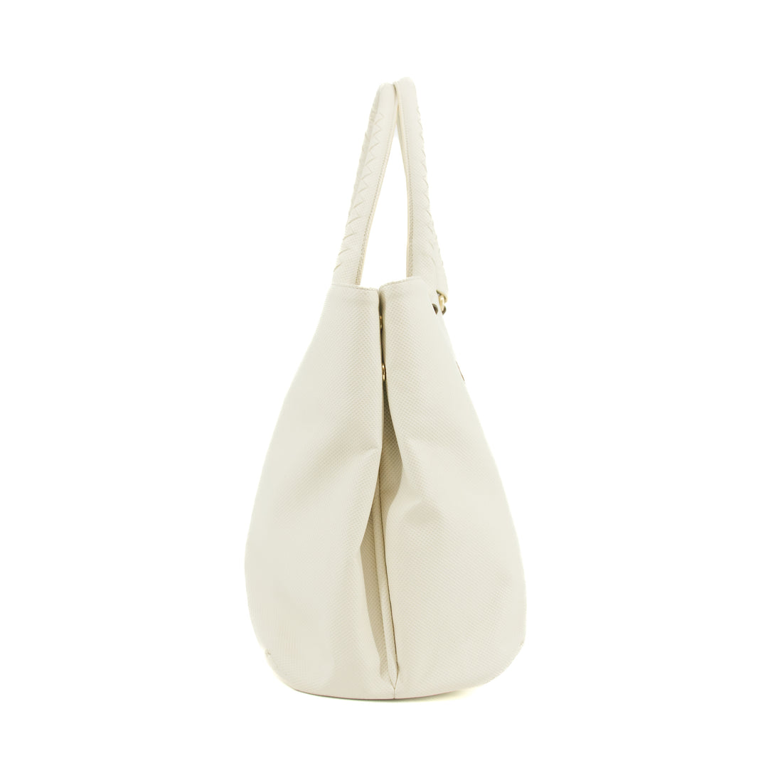 Botega Veneta Ivory Marco Polo Shoulder Bag #3164