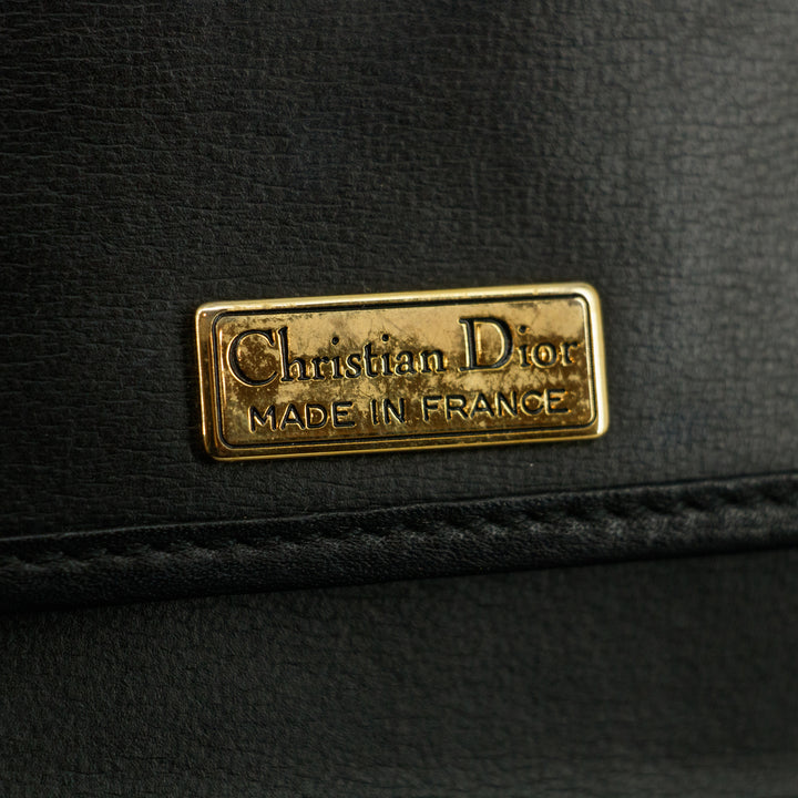 Christian Dior CD Classic Black Leather Crossbody Bag #3178