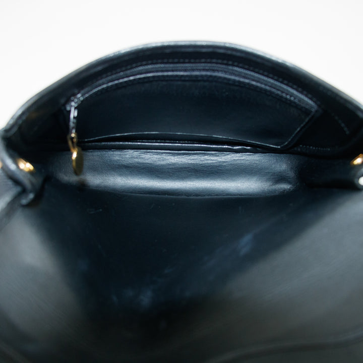 Christian Dior CD Classic Black Leather Crossbody Bag #3178