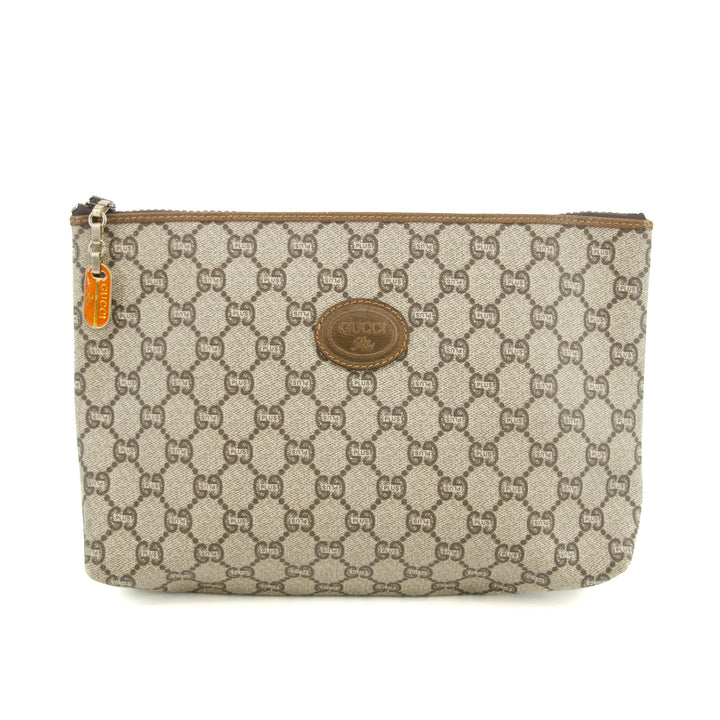 Gucci GG Canvas Coated Plus Clutch Bag #3187