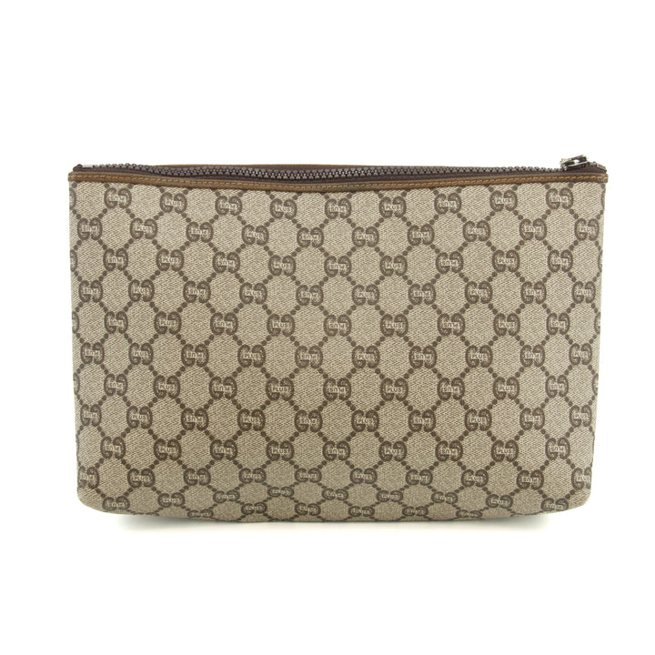 Gucci GG Canvas Coated Plus Clutch Bag #3187