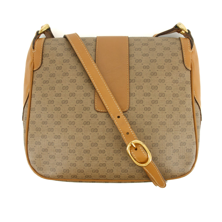 Gucci Micro GG Coated Supreme Shoulder Bag Brown  #3195