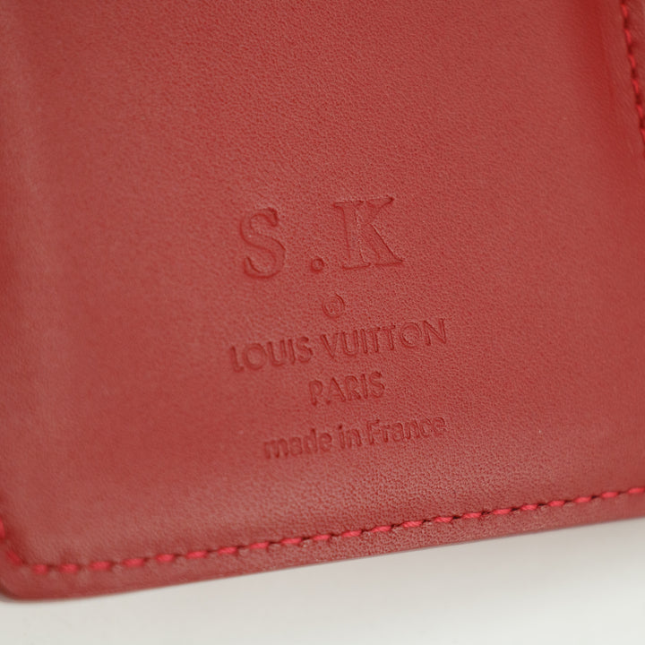 Louis Vuitton Red Vernis Kisslock Wallet Patent #3246