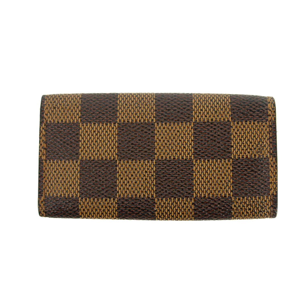 Louis Vuitton Damier Ebene Key Holder Brown #3259