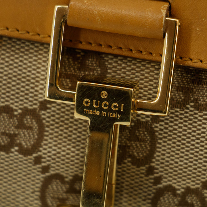 Gucci GG Canvas Beige One Handle Shoulder Bag  #3306