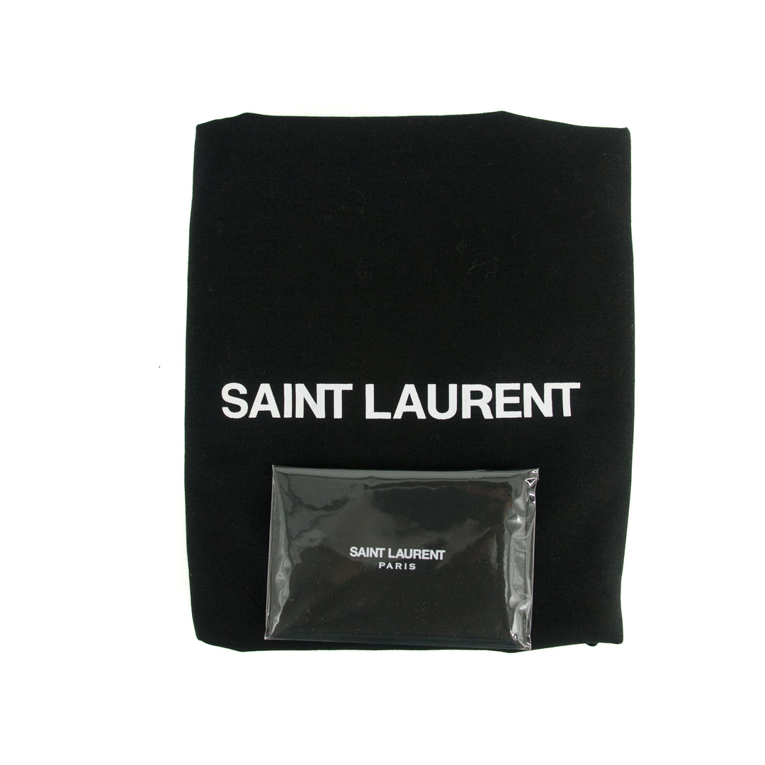 Saint Laurent Shopping Tote Bag in Calfskin Tan Leather #3320