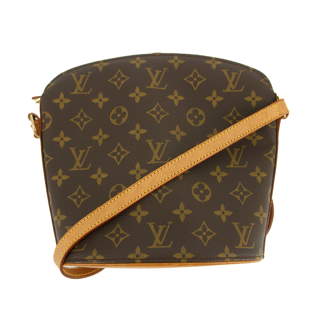 Louis Vuitton Monogram Canvas Brown Drouot Crossbody Bag  #3321