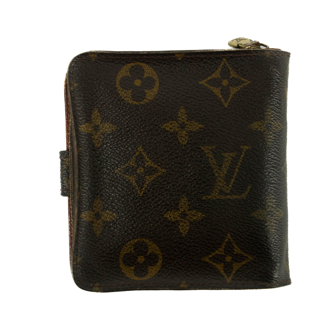 Louis Vuitton Monogram Canvas Bifold Compact Wallet #3343