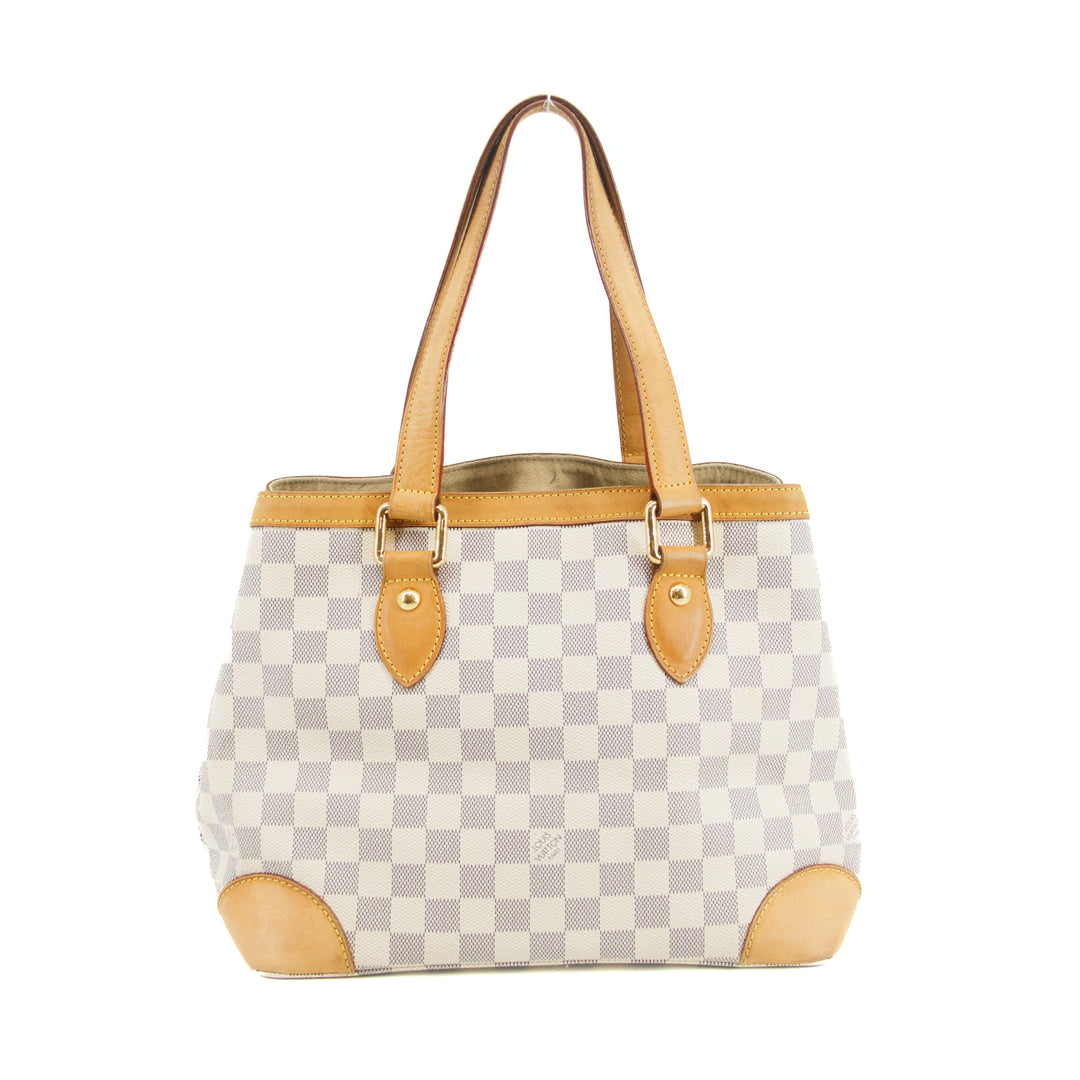 Louis Vuitton Damier Azur Hampstead Shoulder Bag White #3373