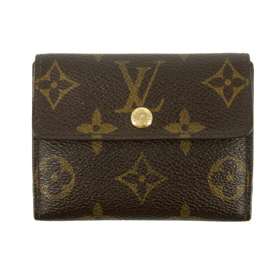 Louis Vuitton Monogram Canvas Brown Card Case #3379