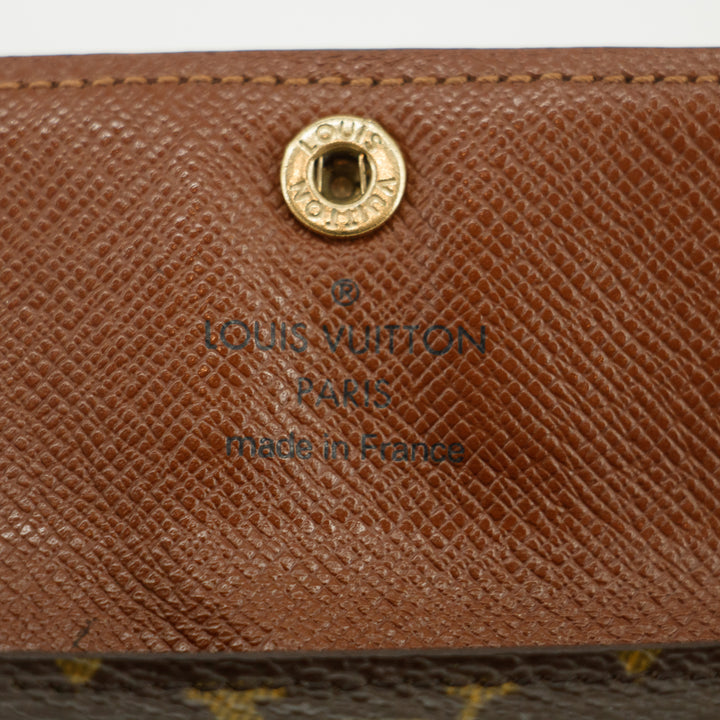 Louis Vuitton Monogram Canvas Brown Card Case #3379