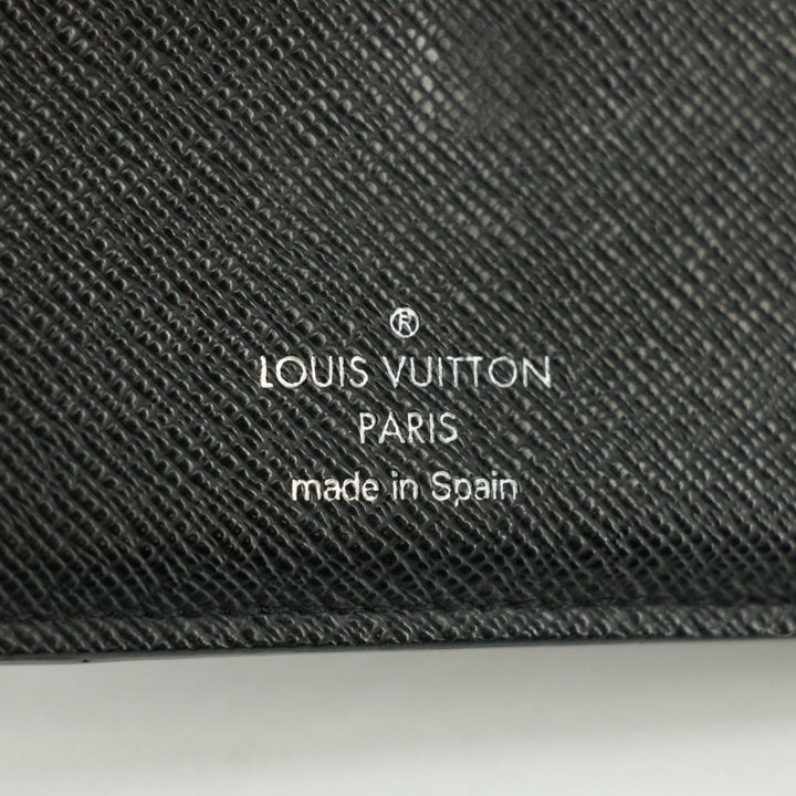 Louis Vuitton Eclipse Canvas Black Mens Bifold Wallet #3388