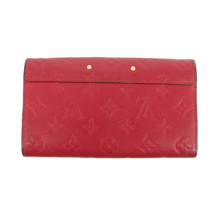 Louis Vuitton Grenade Empriente Leather Metis Long Wallet #3402