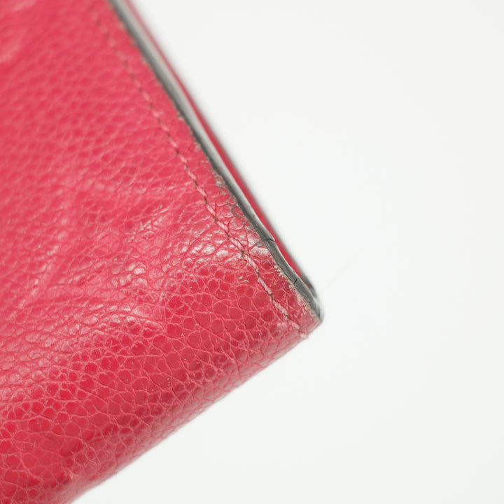 Louis Vuitton Grenade Empriente Leather Metis Long Wallet #3402